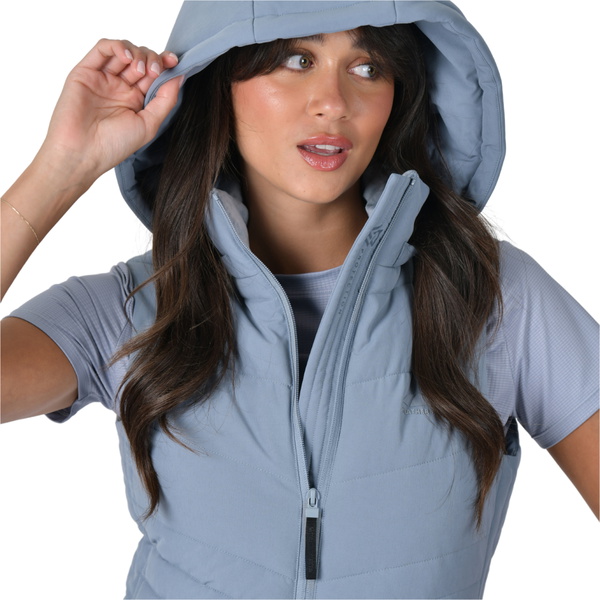 2026 WeatherBeeta Womens Insulated Vest 1028840006 - Bluestone